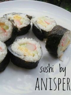 Foto resep Sushi (nasi gulung)
