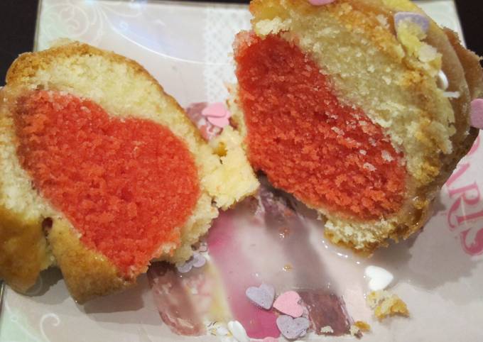 Recipe of Quick Heart Cake