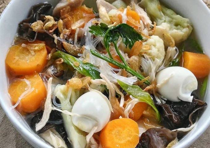 Resep Sup kimlo ayam kampung oleh ndiiepipow - Cookpad