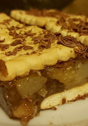 Fahéjas-körtés kocka recept fotója
