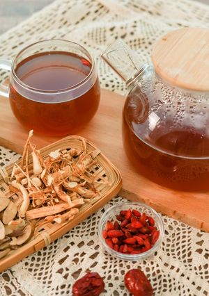 【九尾草牛奶埔養生茶】粉絲敲碗✨冷熱都適合的保養飲品 的食譜成品照片