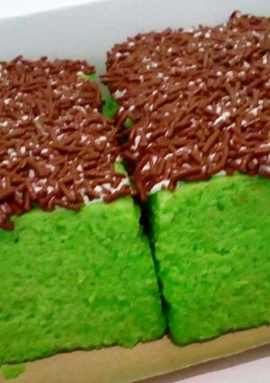 Foto resep Bolu pandan kukus