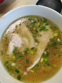 Foto resep Homemade dumpling - wonton soup