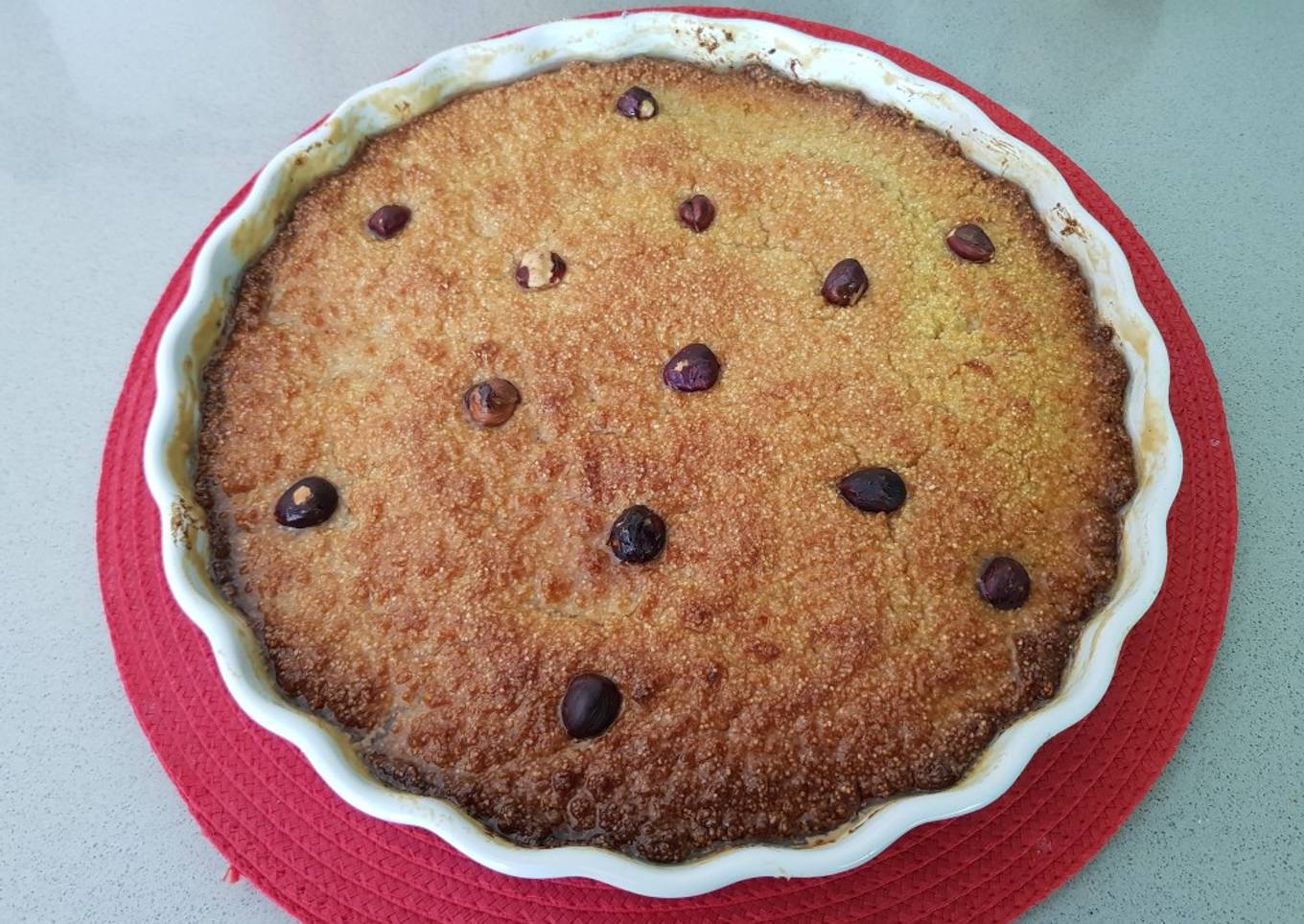 Semolina Cake (Basbousa)