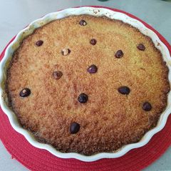 A picture of Semolina Cake (Basbousa).