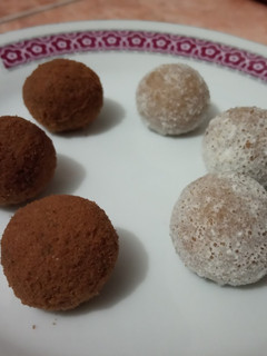 Foto resep 42) Bola2 Coklat & Susu Jahe