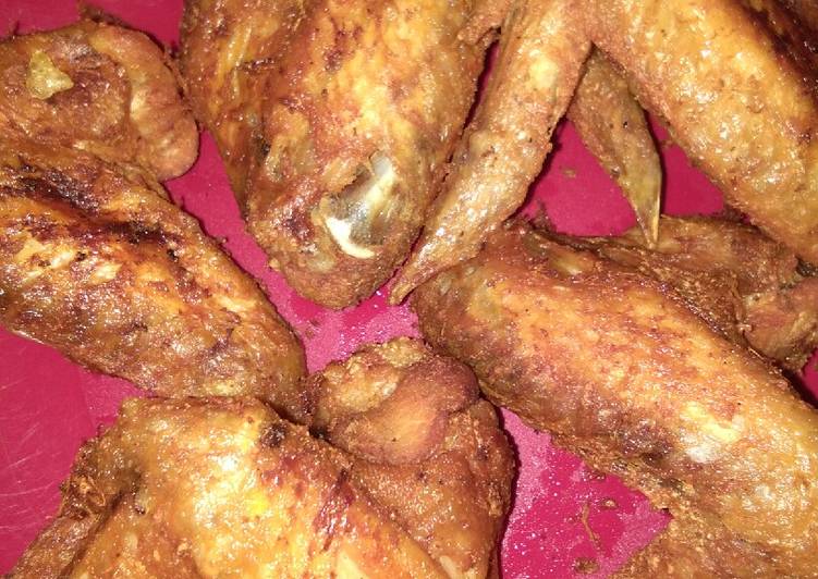 Resep Sayap ayam goreng bumbu ungkep yang Menggugah Selera