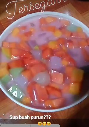 Foto resep Sup Buah Simpel