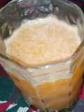 Peach fanta mix drink