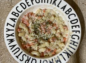 Foto resep MPASI Macaroni Carrot Carbonara 9 Bulan