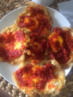 Foto resep Telor Ceplok Balado