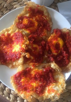 Foto resep Telor Ceplok Balado