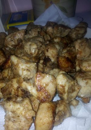 A picture of Fried marinated chicken # 4 weeks challenge.