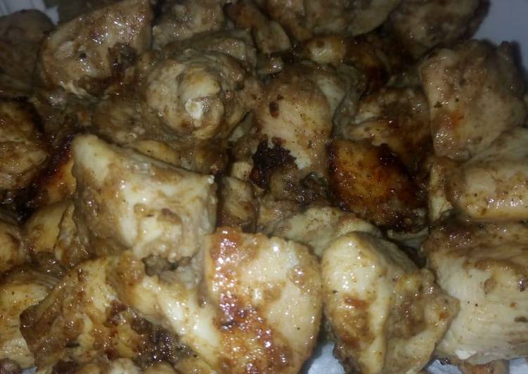 Fried marinated chicken # 4 weeks challenge