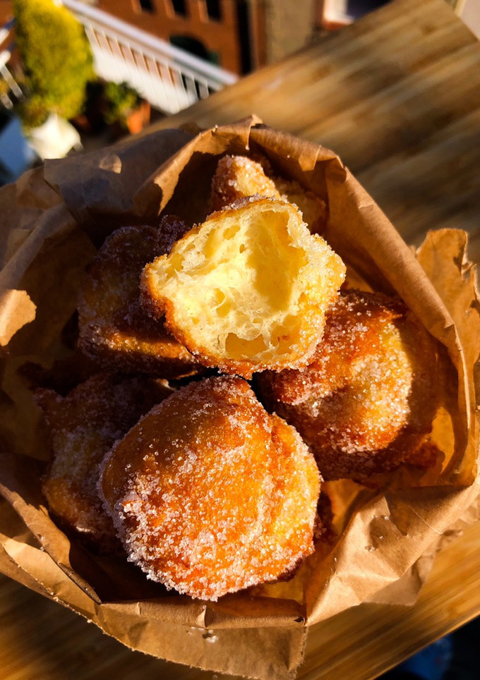 Una foto de Buñuelos de viento