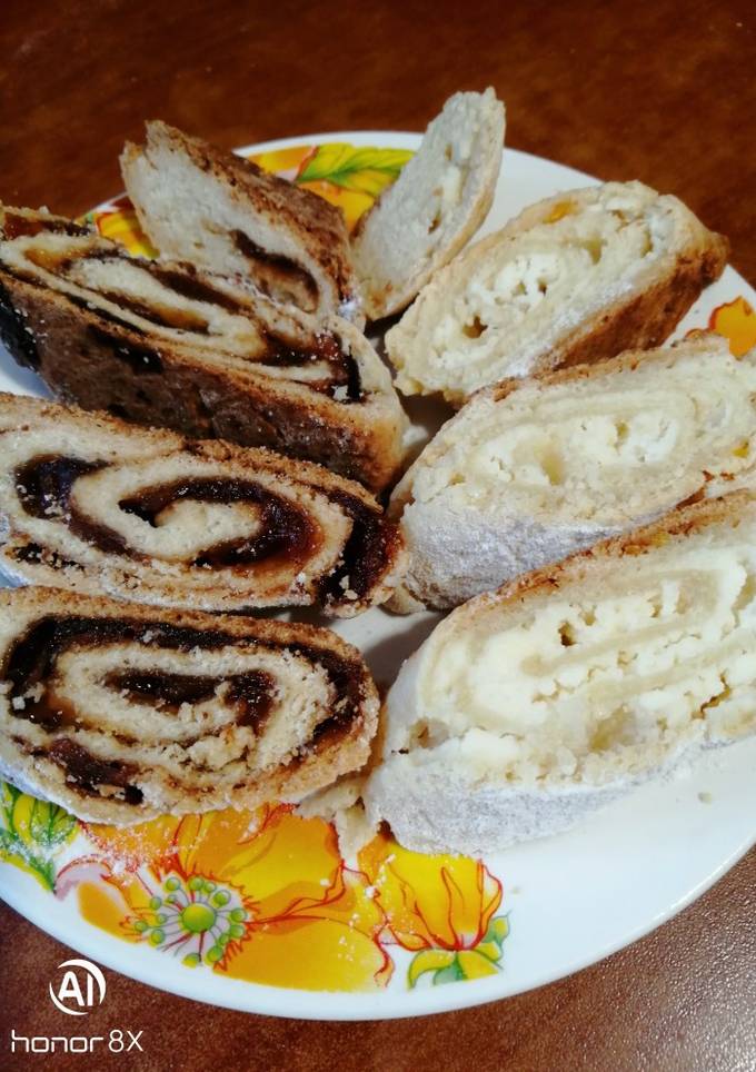 Пісочні рулетики до чаю