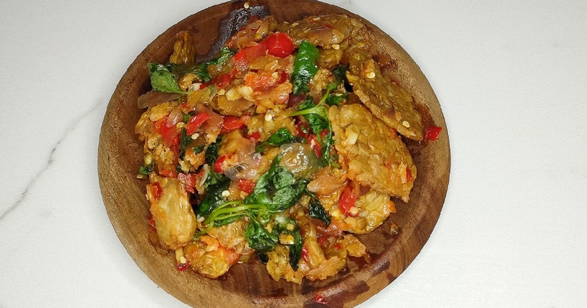 Tempe Penyet Kemangi