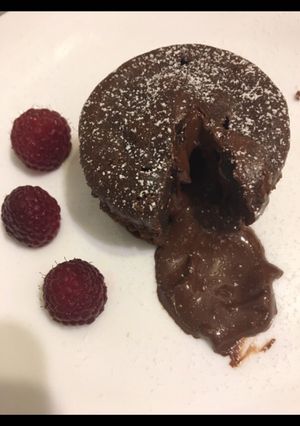O poză a rețetei Lava cake.