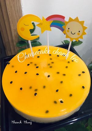 Hình của món Bánh cheesecake chanh leo.