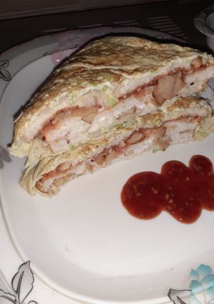 A picture of Egg Lapaita Sandwich.