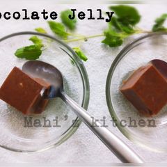 A picture of Chocolate jelly.