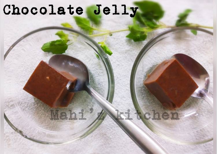 Easiest Way to Make Ultimate Chocolate jelly