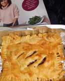 Large chicken & mushroom puff pastry pasty 😋😋 In Airfryer