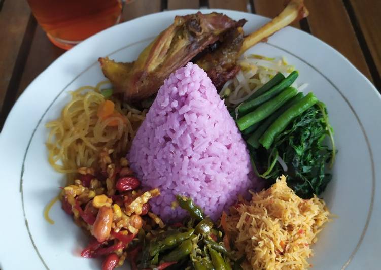 Nasi ubi ungu