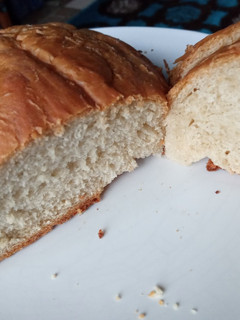 A picture of Condensed Milk Bread/ sweet bread.