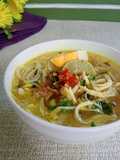 Soto Ayam Kuah Kuning Ala Cirebon