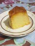 Flan de elote y queso