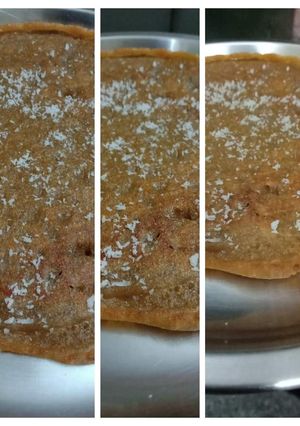 व्हीट फ्लोर जैगरी पैनकेक (Wheat flour Jaggery pancake recipe in hindi) रेसिपी मुख्य फोटो
