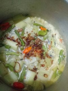 Foto resep Bobor lompong (batang talas)