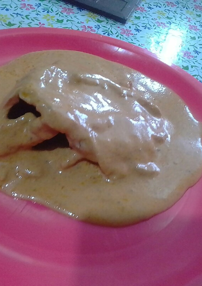 Una foto de Bistec en crema de chipotle