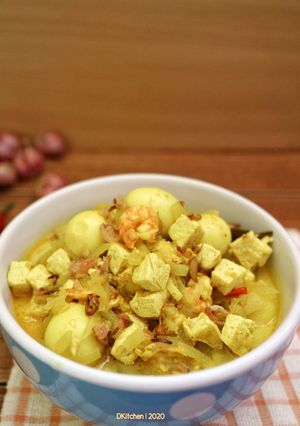 Foto resep Lodeh Manisa (Labu Siam) dgn Tahu Telur Puyuh dan Udang