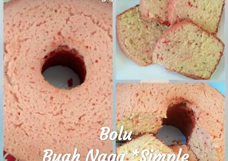 Bolu Buah Naga*Simple