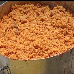 A picture of Party jollof rice.