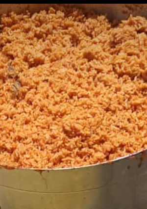 A picture of Party jollof rice.