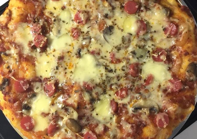 Bumbu Pizza meat lover | Cara Masak Pizza meat lover Yang Bisa Manjain Lidah