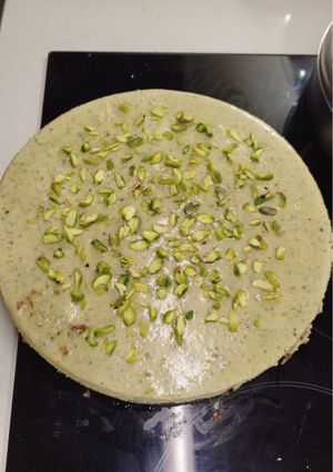 Una foto de Tarta de pistacho