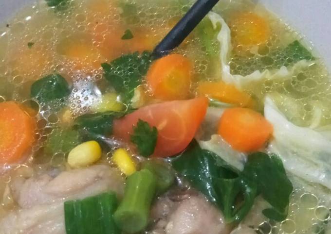 Resep Soup Ayam Segar Oleh Puput Cookpad