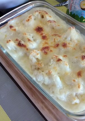 Una foto de Coliflor Gratinada
