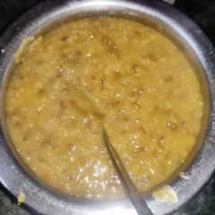 A picture of Mung ki daal ki khichdi.