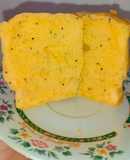 Pancito proteico saludable en microondas