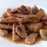 Spicy Pork Loin & Mushrooms