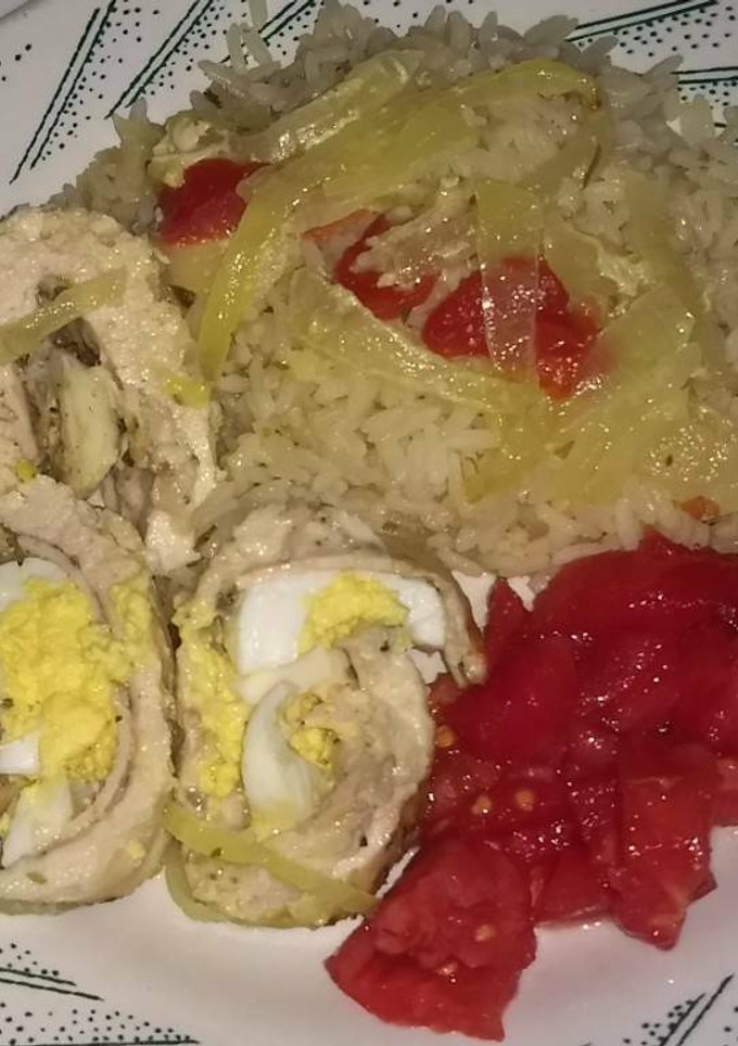 Una foto de Pollo relleno