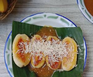 Masakan Unik Pisang Gapit Gurih Mantul