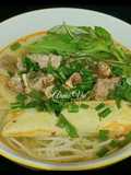 Bún bò nạm chả