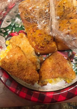 A picture of Corn with cheese.