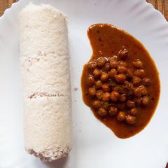 A picture of Kerala puttu.